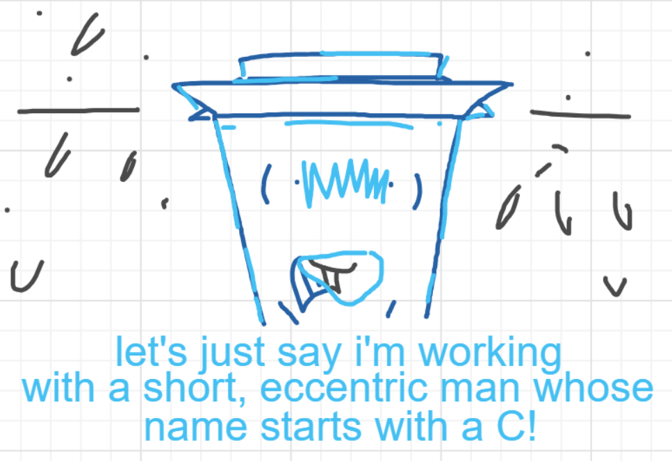 A panel from I've Been Everywhere, Man, episode nine of the Board Boards object show by Furretwalk/WalkingFurret.